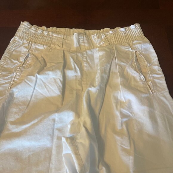 Vintage JSA Bank Sportswear Pants Men's Small High Rise Pleated  White - Picture 3 of 8